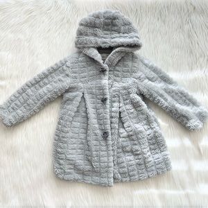 American Widgeon Grey Faux Fur Jacket